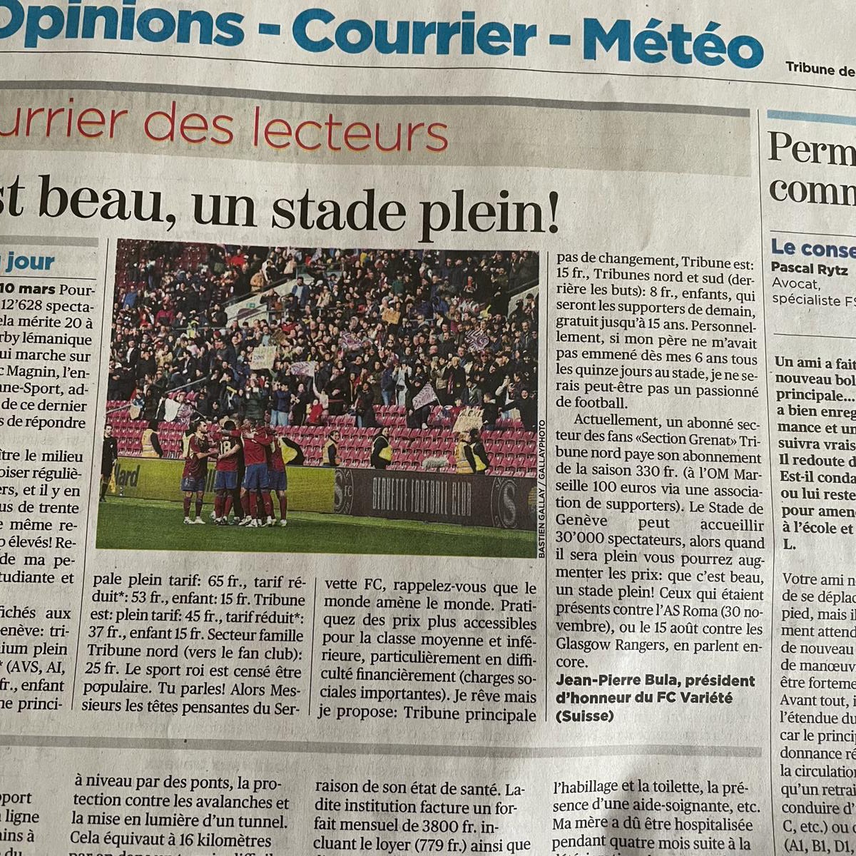 Le grand-père ramène sa&nbsp;fraise…